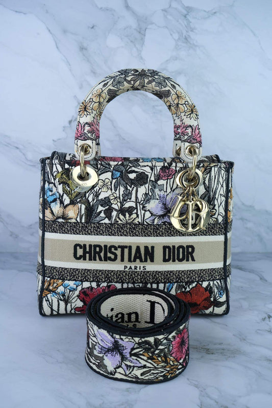 Lady Dior D-Lite Mille Fleurs Bag