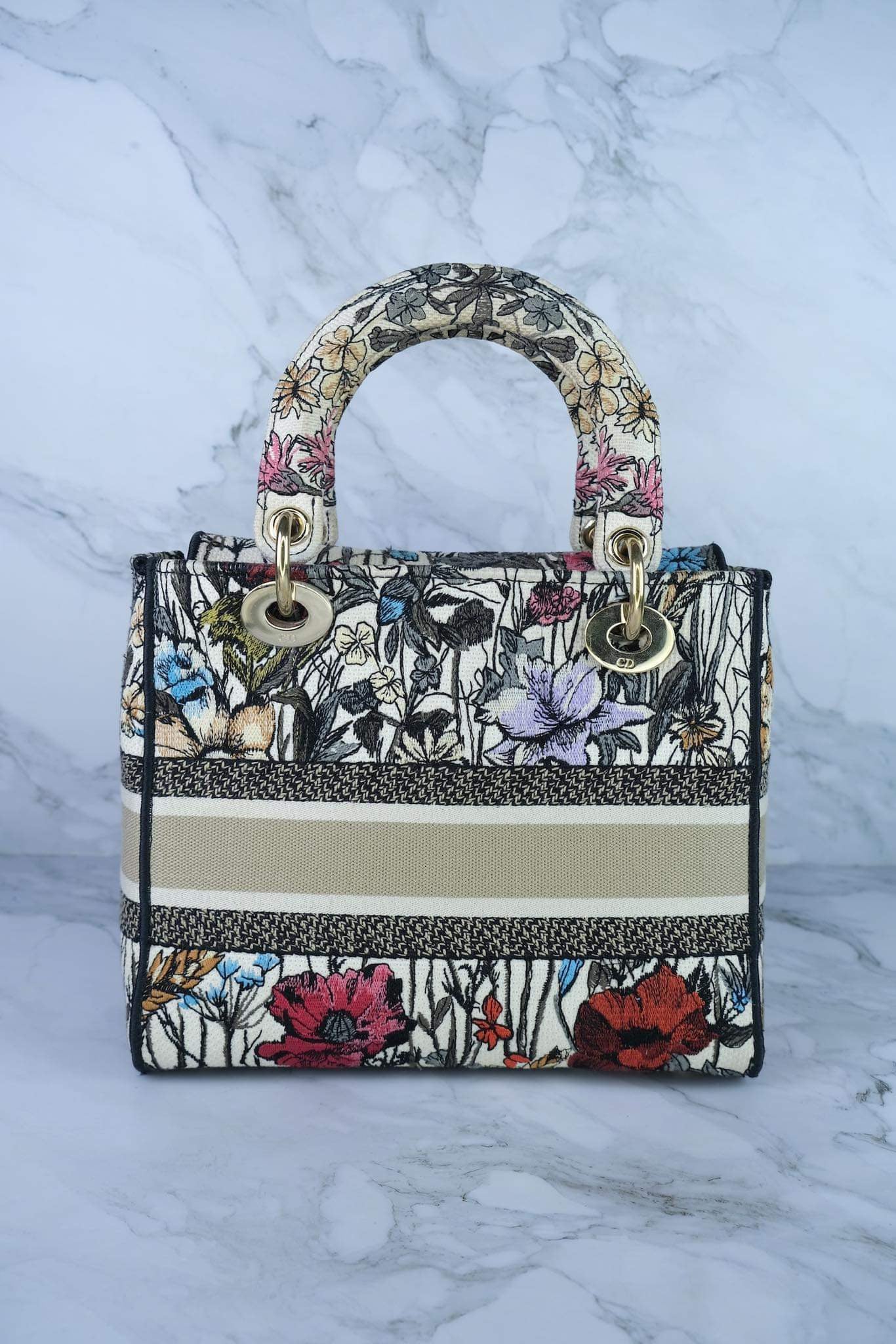 Lady Dior D-Lite Mille Fleurs Bag