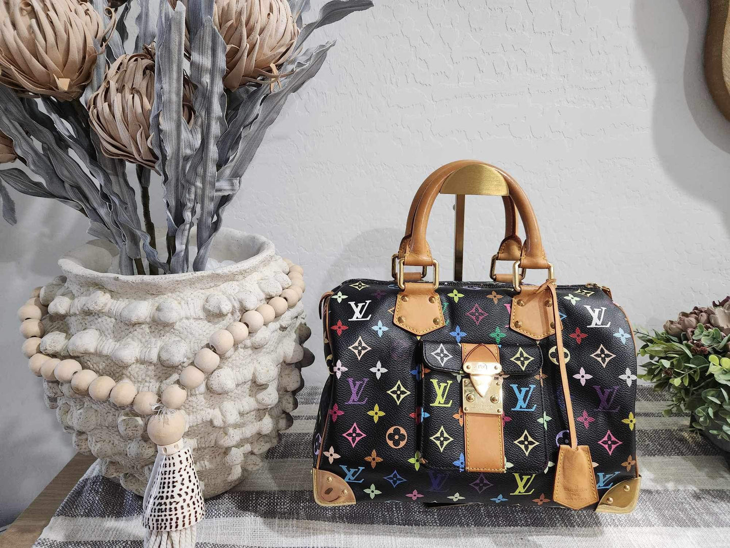 Louis Vuitton Takashi Murakami Speedy 30 Bag