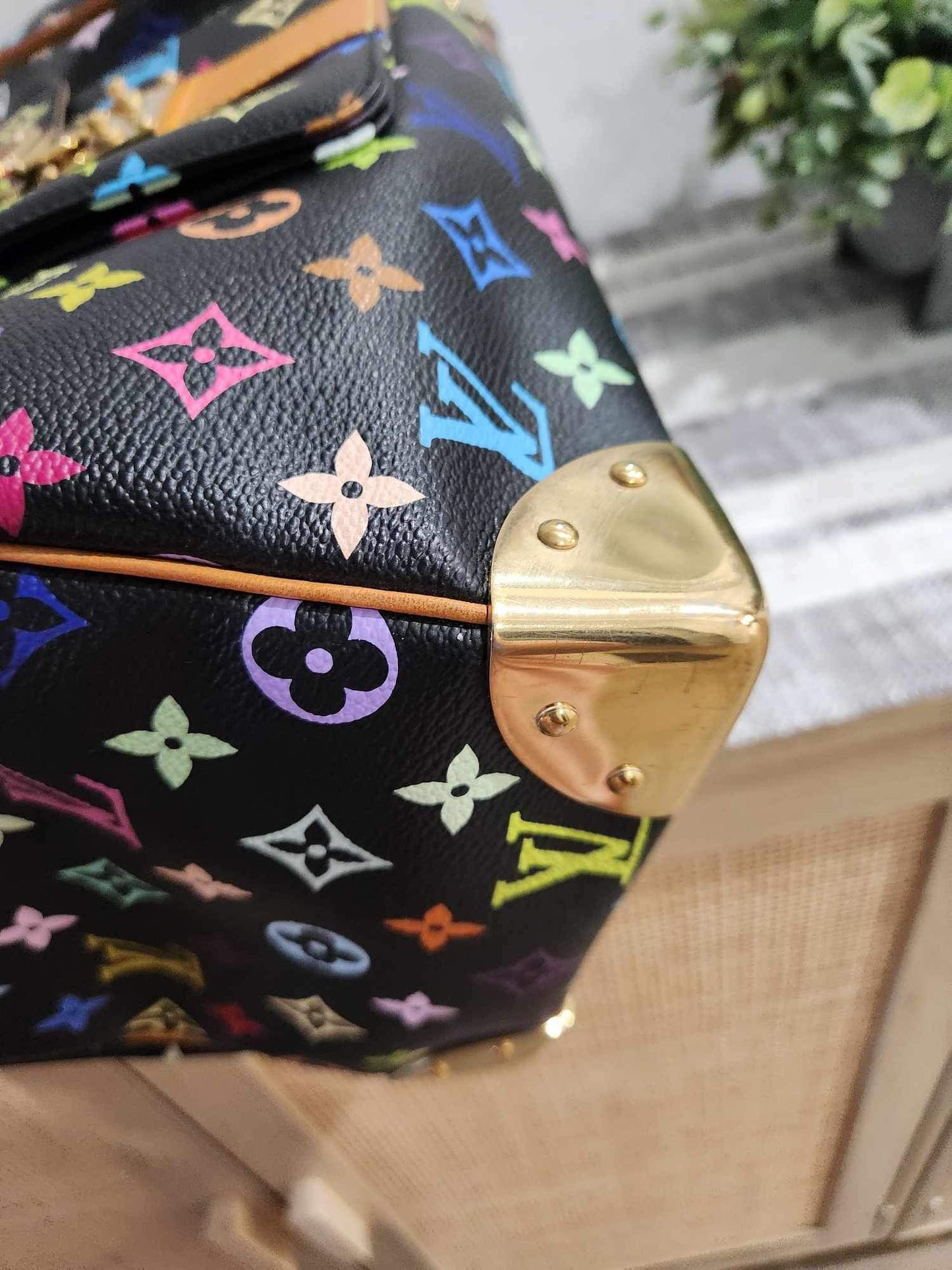 Louis Vuitton Takashi Murakami Speedy 30 Bag