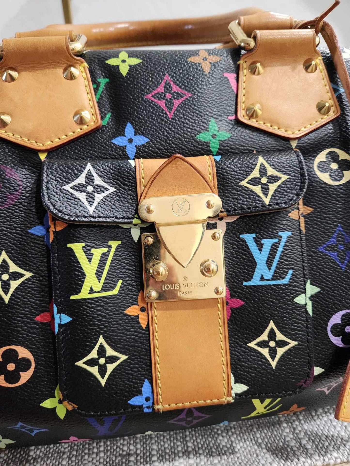 Louis Vuitton Takashi Murakami Speedy 30 Bag