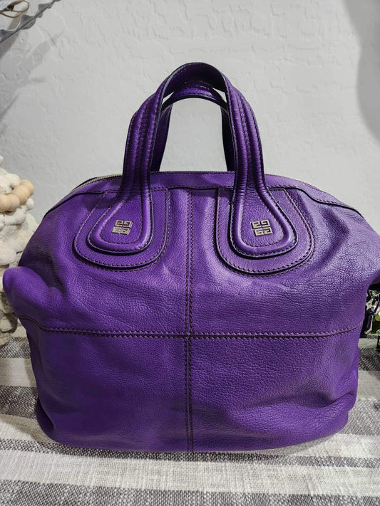 Givenchy Nightingale Purple Medium Bag