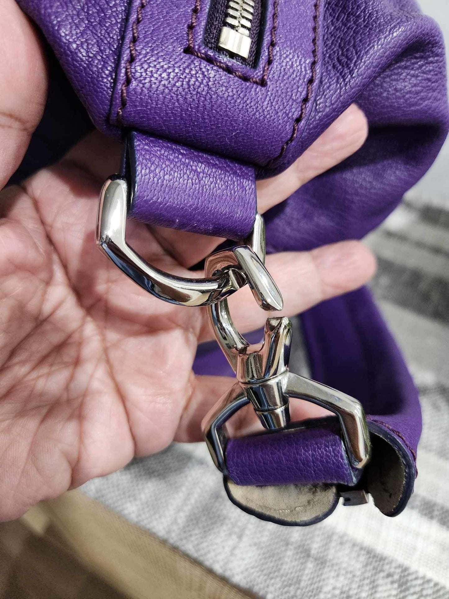 Givenchy Nightingale Purple Medium Bag