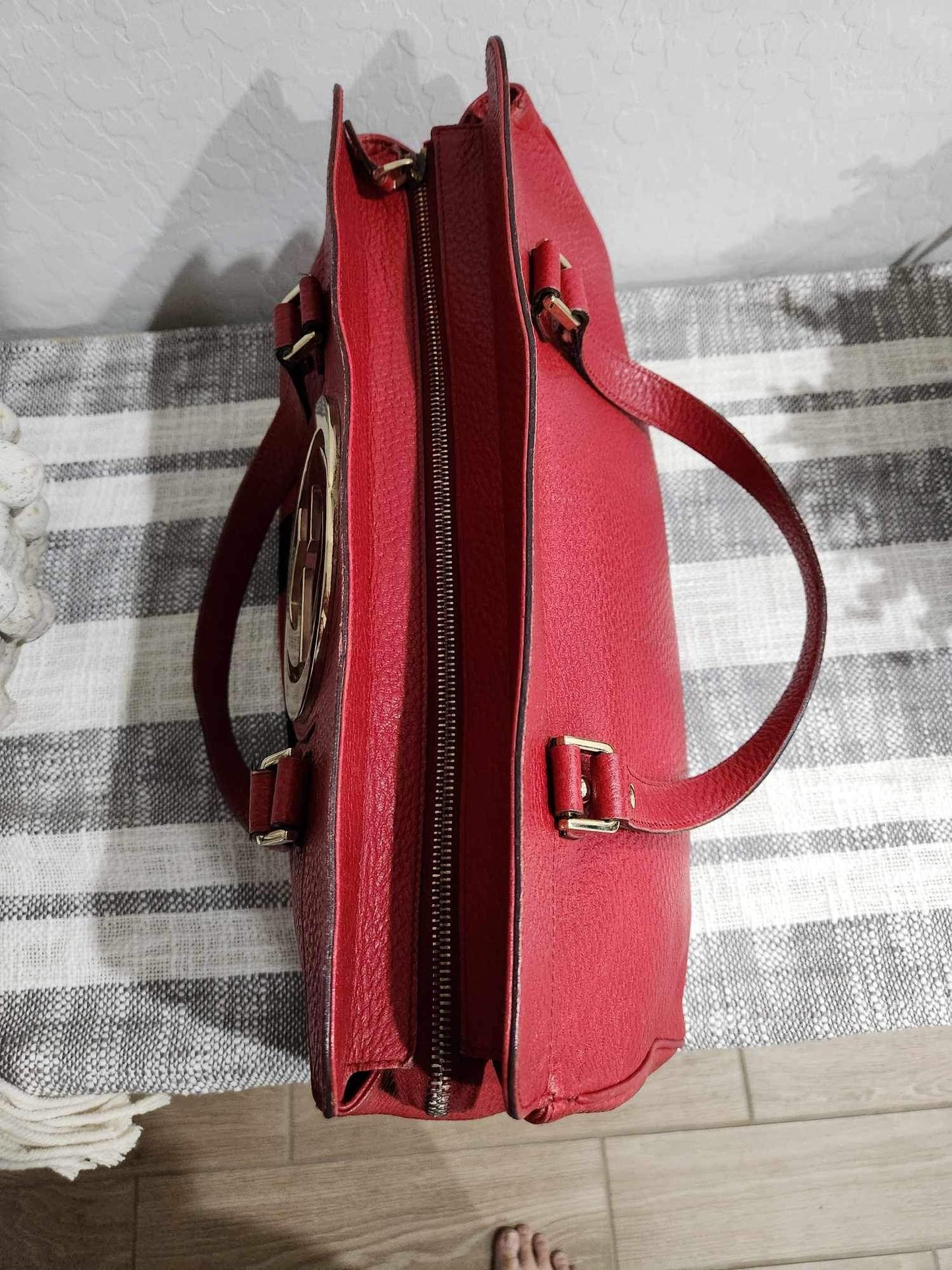 Gucci GG Blondie Web Handbag